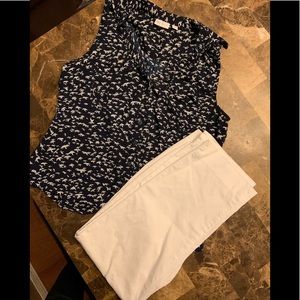 New York and Co. sleeveless shirt.